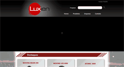 Desktop Screenshot of luxien.com.br